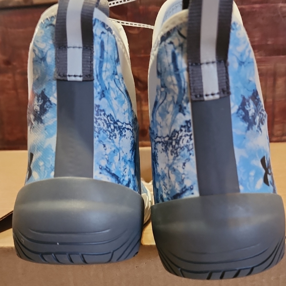 Under Armour Blue and Gray Water Boots - Picture 6 of 13